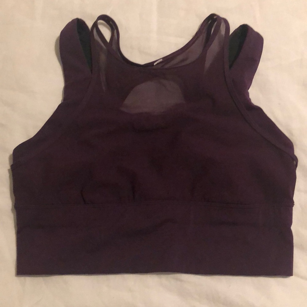 Purple lululemon sports bras